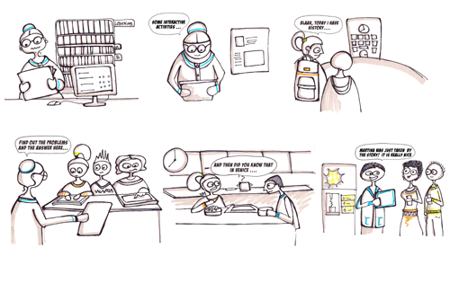 Storyboard for game use