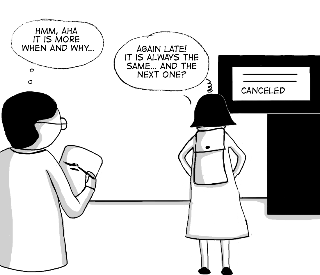 Then I will face the real world alone or with the user researcher, with prototype if I have one, to see what users really are thinking of it…and will probably find out that the reality is different what we where imagining...
