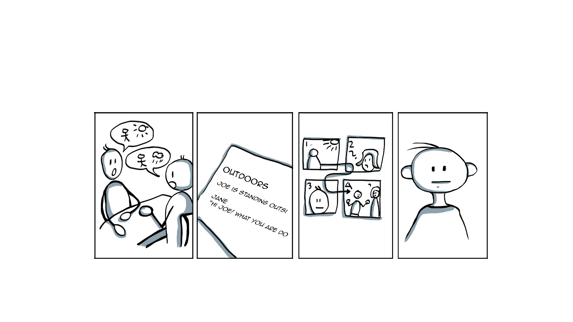 3. Lesson: Laying out your comic strip