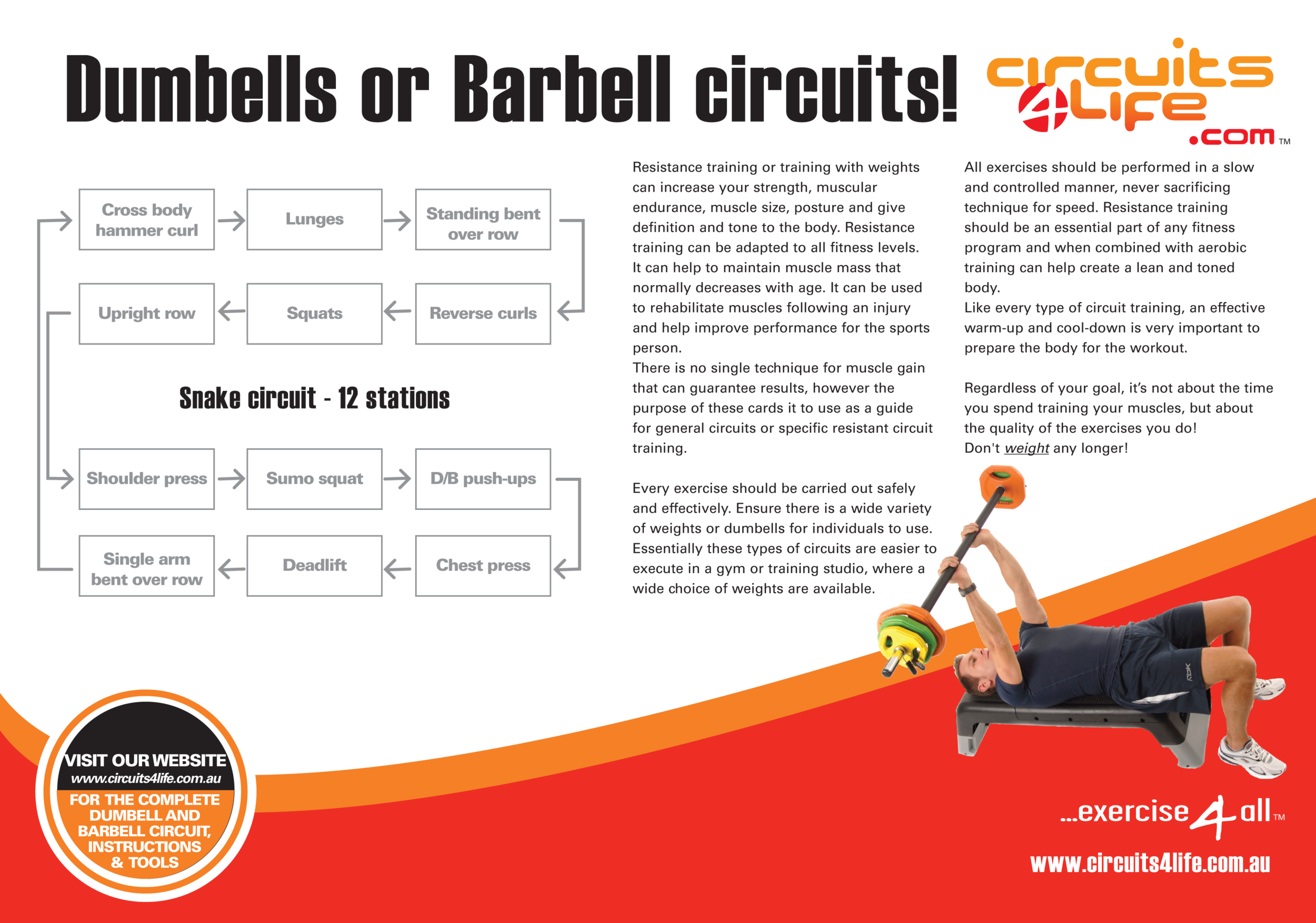 Circuit Training Workout Diagram Circuit Diagram