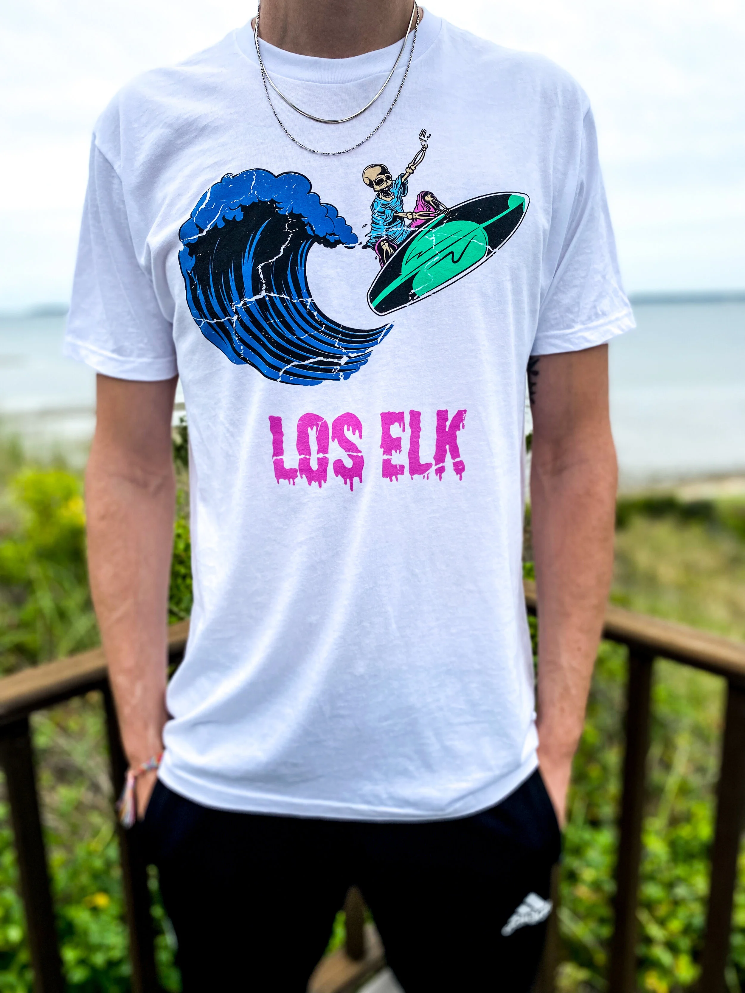 Skeleton Surfer T-Shirt