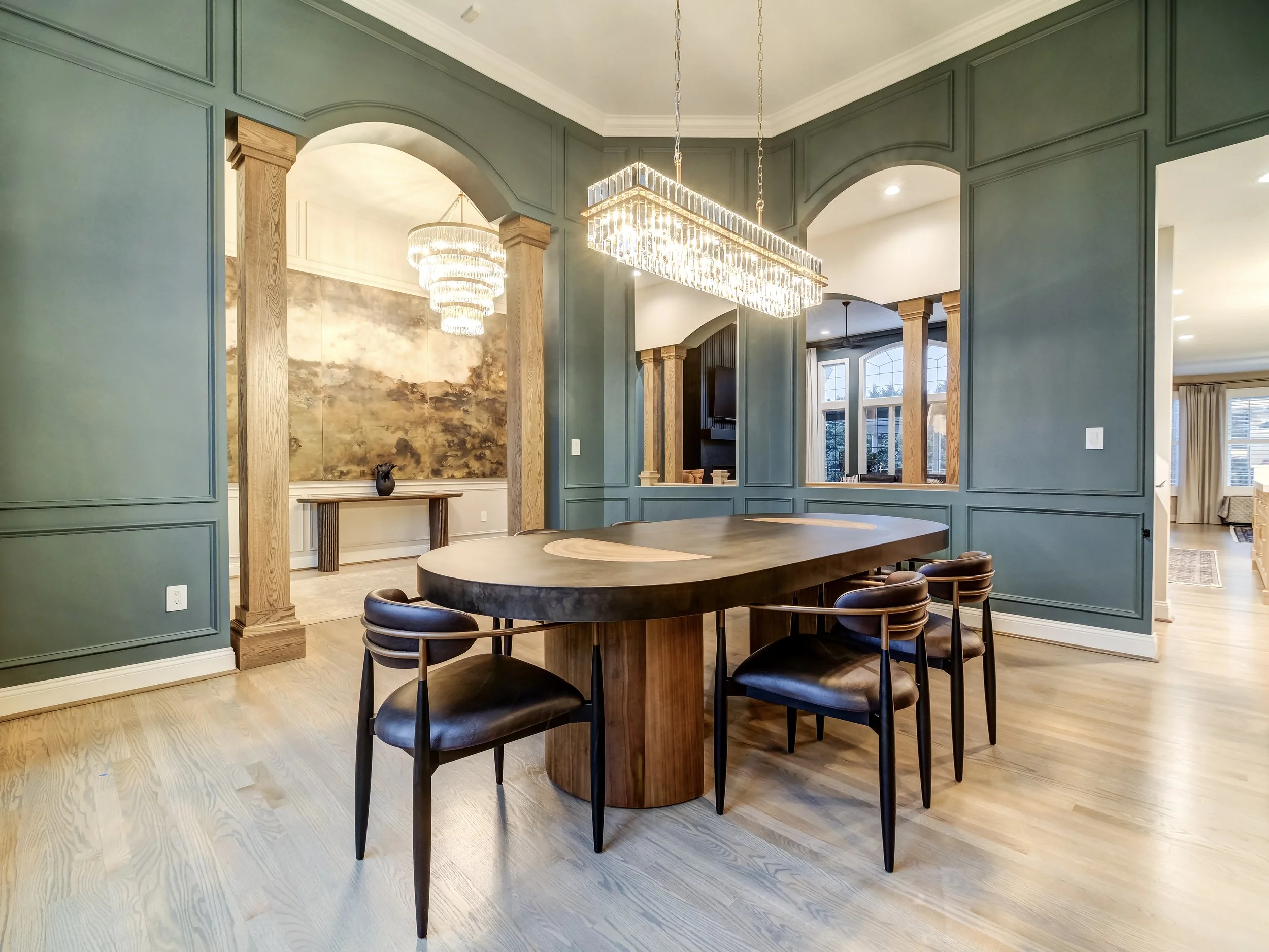 Completed remodel dining room 