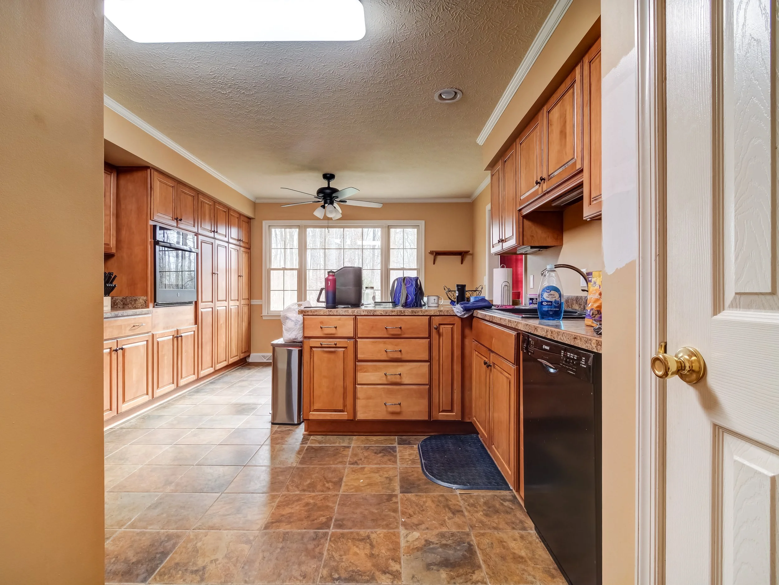 Before photo of kitchen remodel