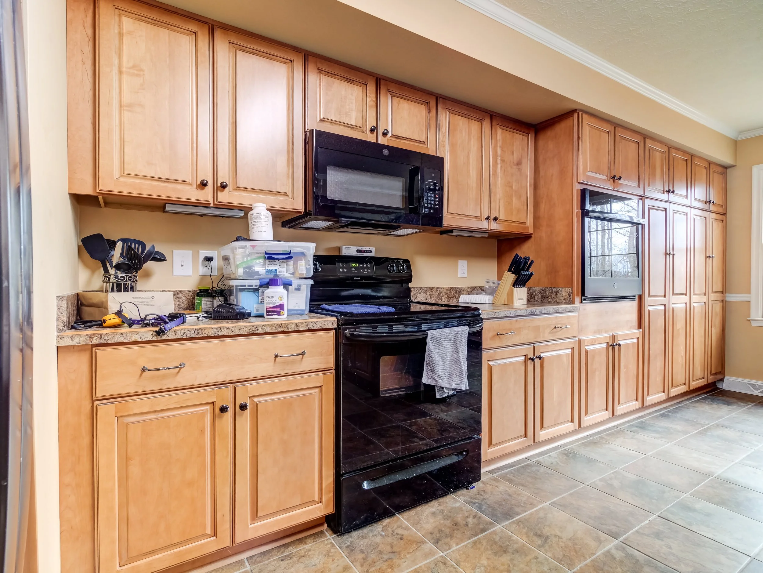 Before photo of kitchen remodel