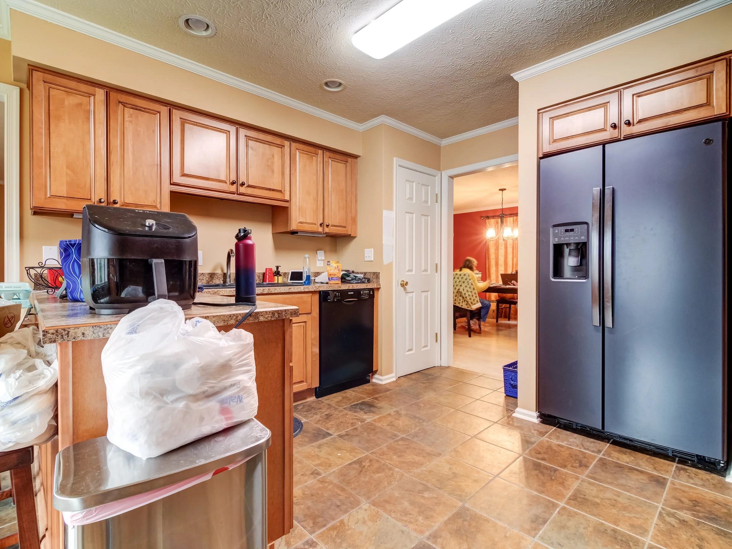 Before photo of kitchen remodel