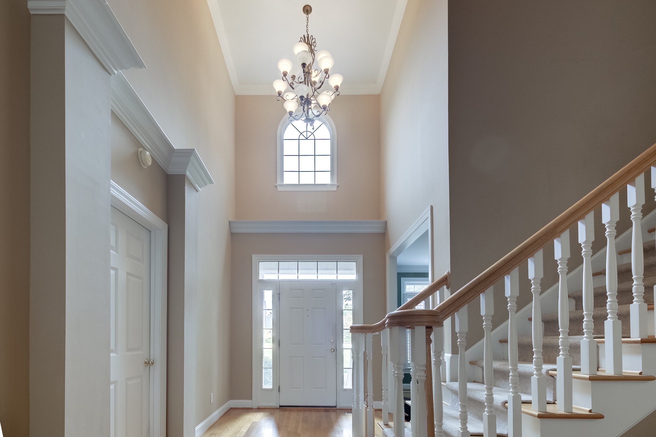 Before photo of main level remodel