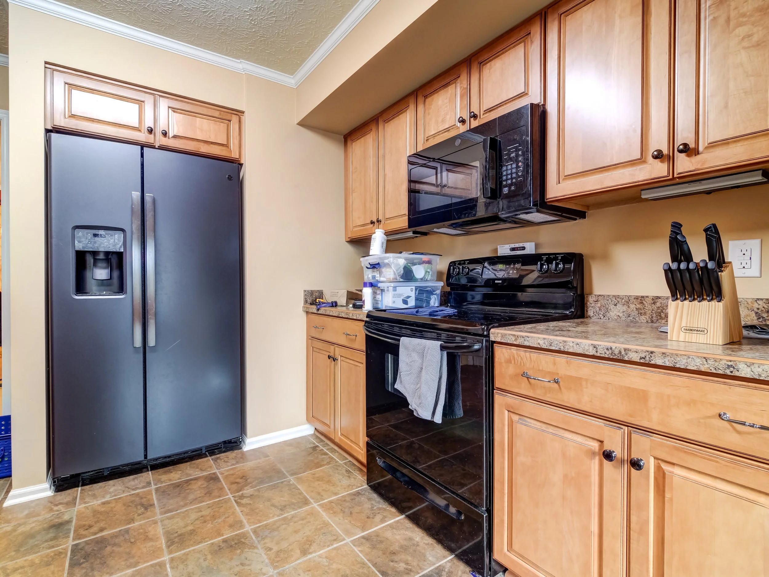 Before photo of kitchen remodel