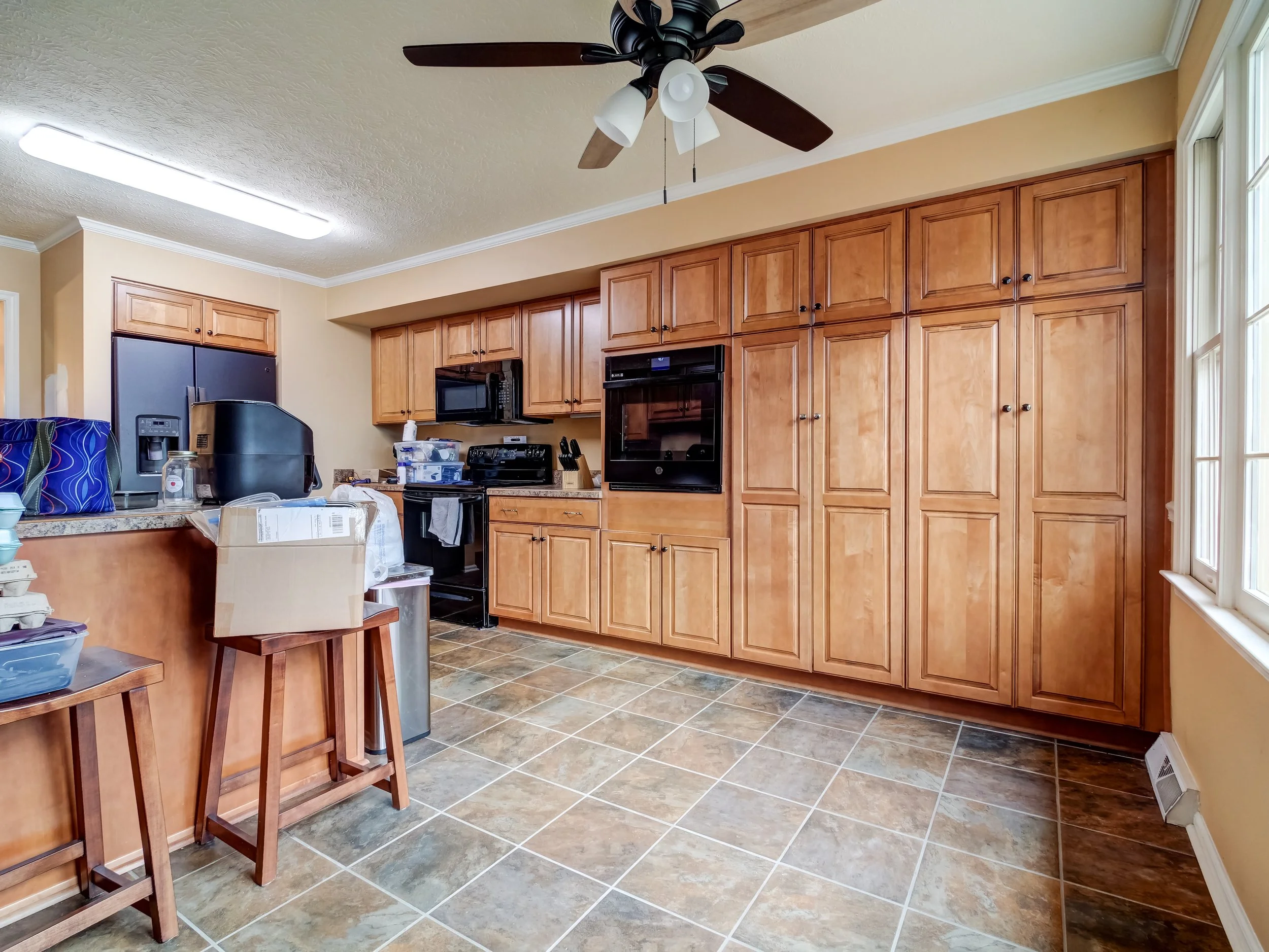 Before photo of kitchen remodel