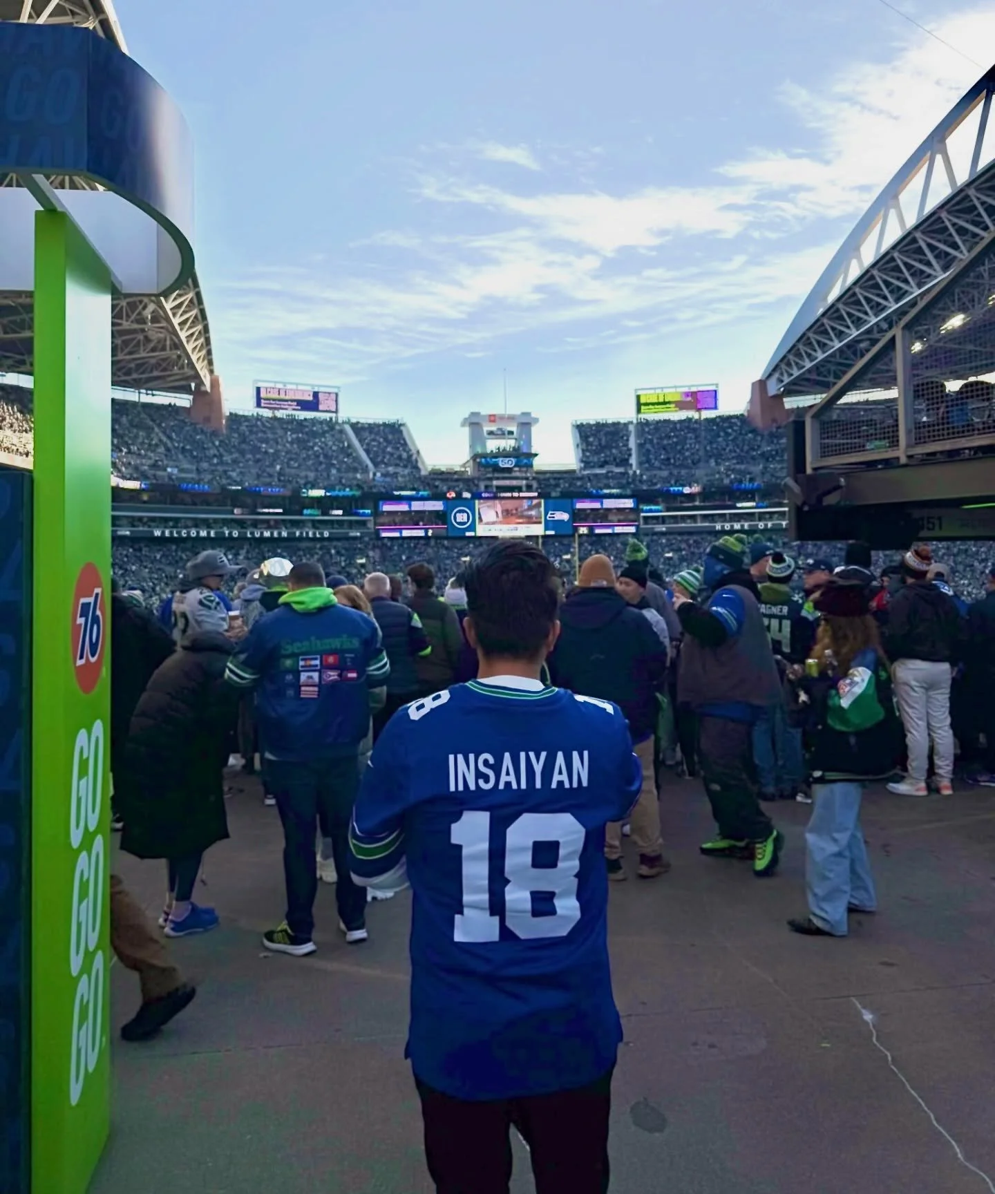 Super Bowl weekend! Let&rsquo;s go Hawks!

#seahawks #superbowl #insaiyanent