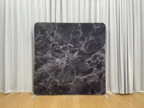 Black & Gray Marble 8x8