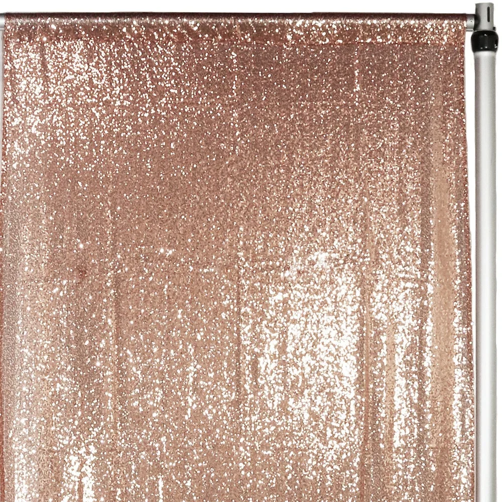 Rose Gold Glitz Sequins 8x8