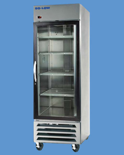 Stainless Steel Deli Style Lab Refrigerators (+2°C to +8°C)
