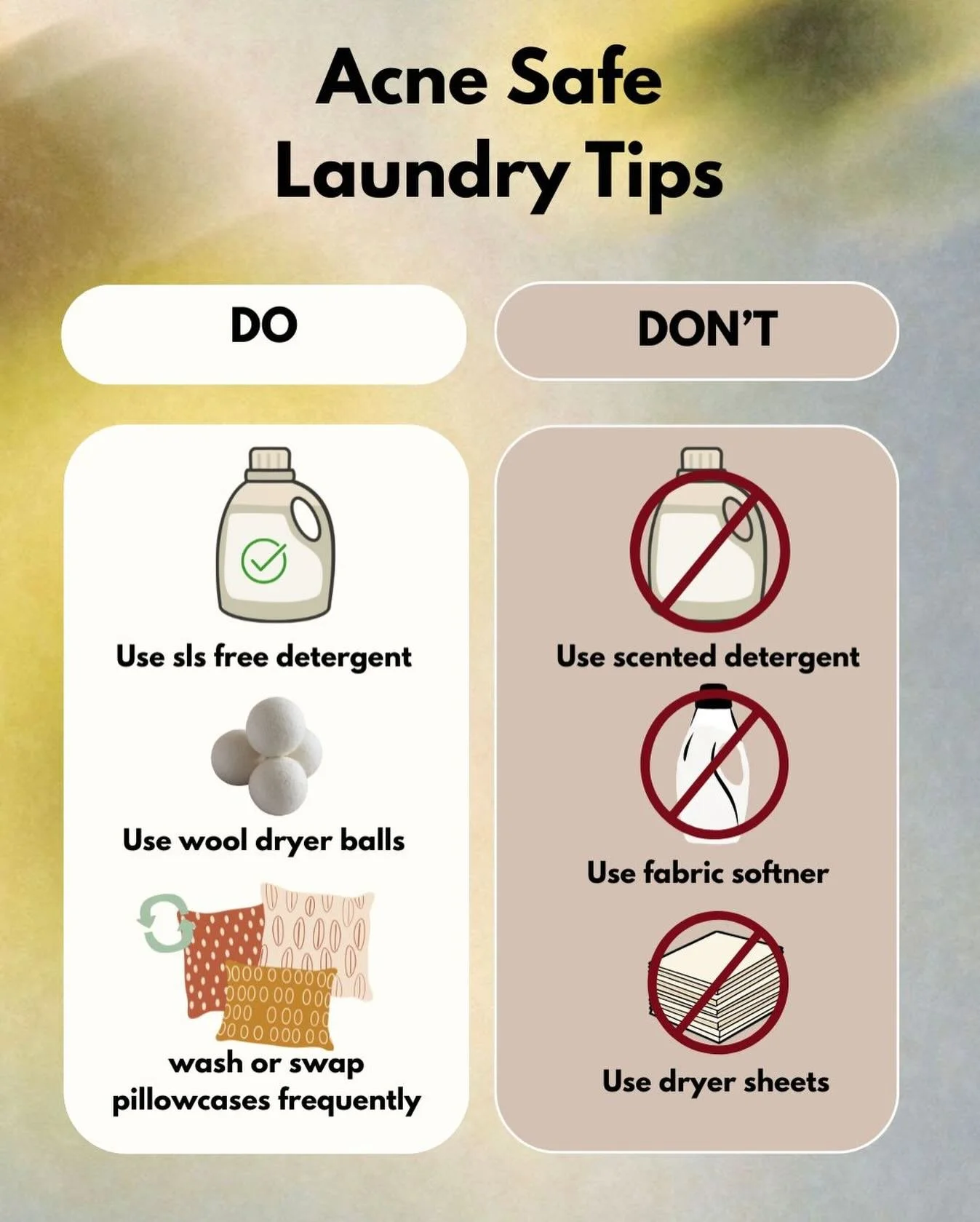 Kick your New Year off the right way and make sure your &ldquo;clean&rdquo; clothes aren&rsquo;t actually clogging your pores. 🧺✨

If you&rsquo;re doing everything right with your skincare but still seeing breakouts on your jawline, back, or chest, 