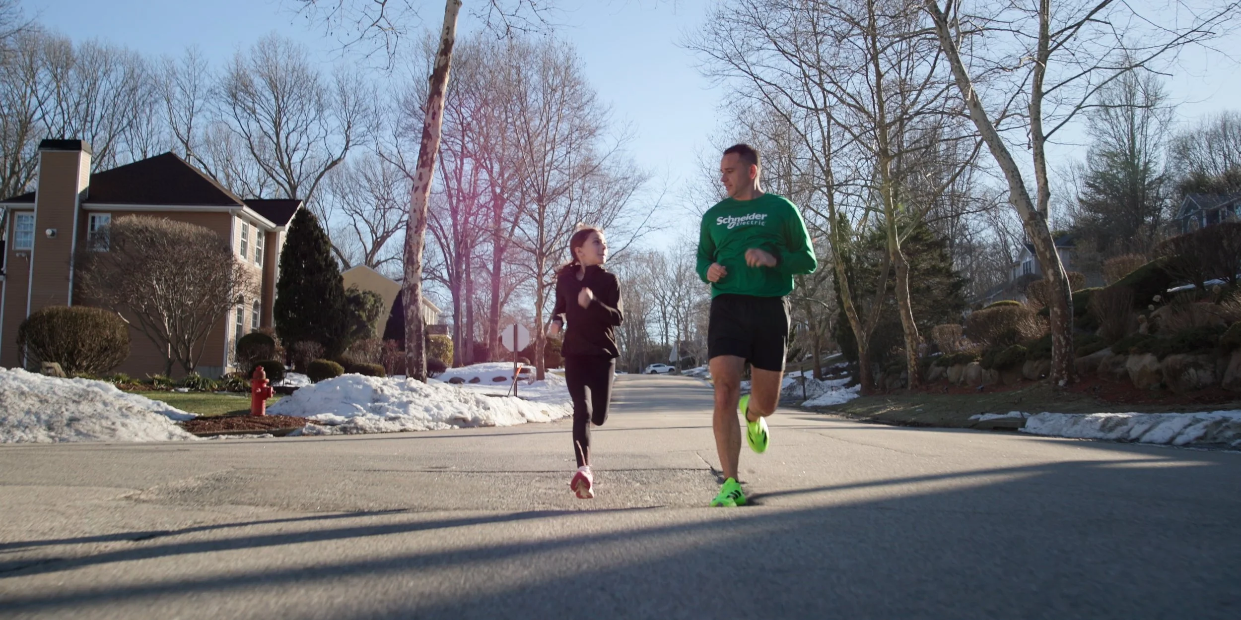 Schneider Electric Green Runner Spotlight - Mike