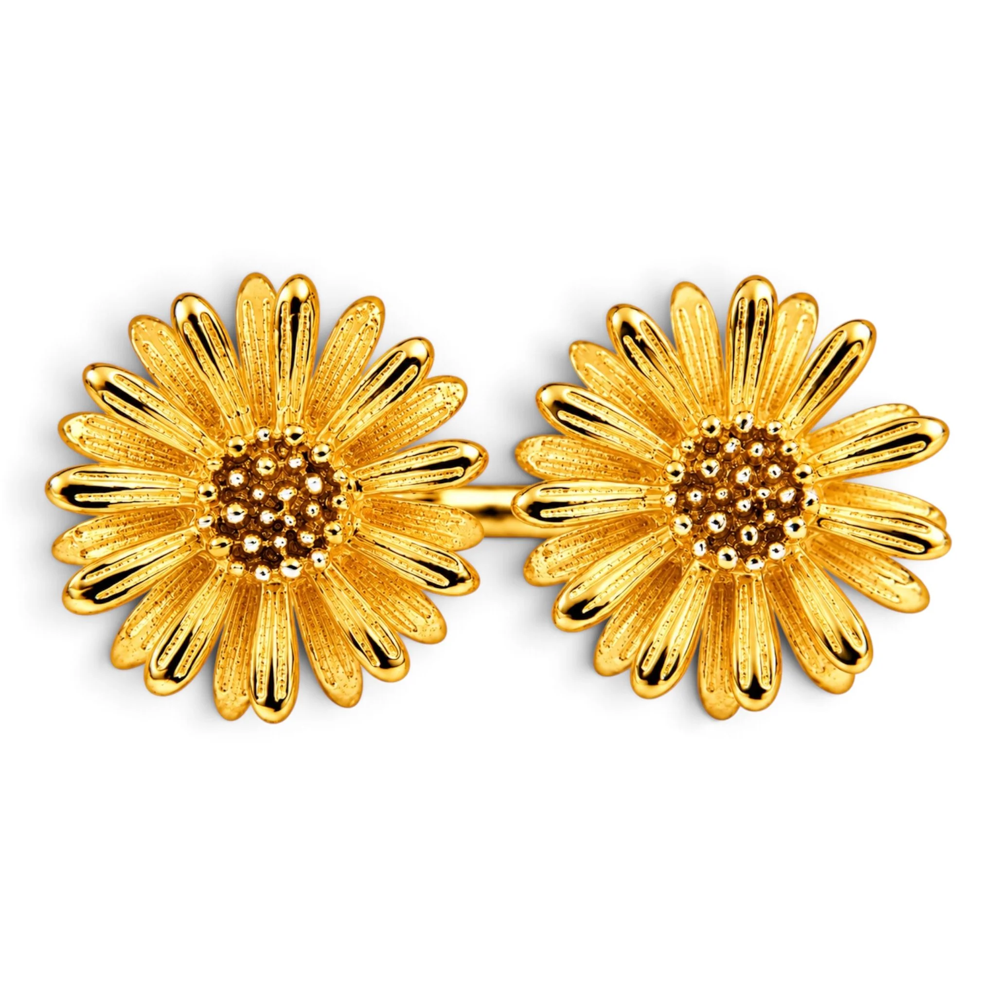 Double Daisy Ring
