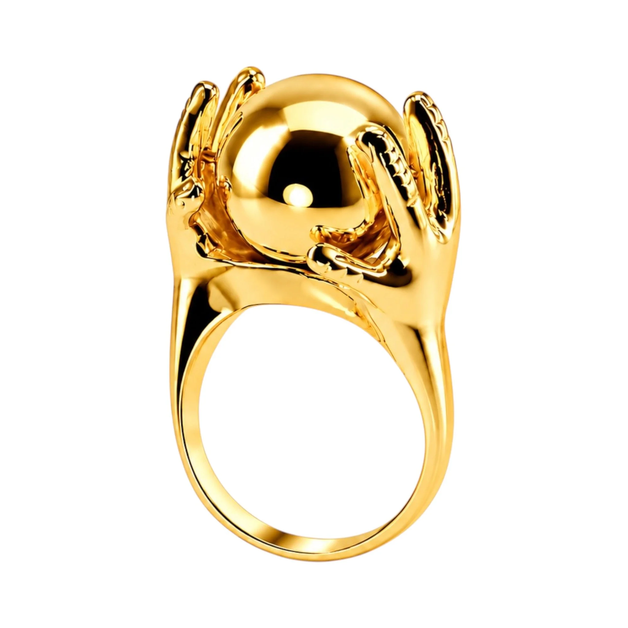 "World In My Hands" Fidget Spinner Ring