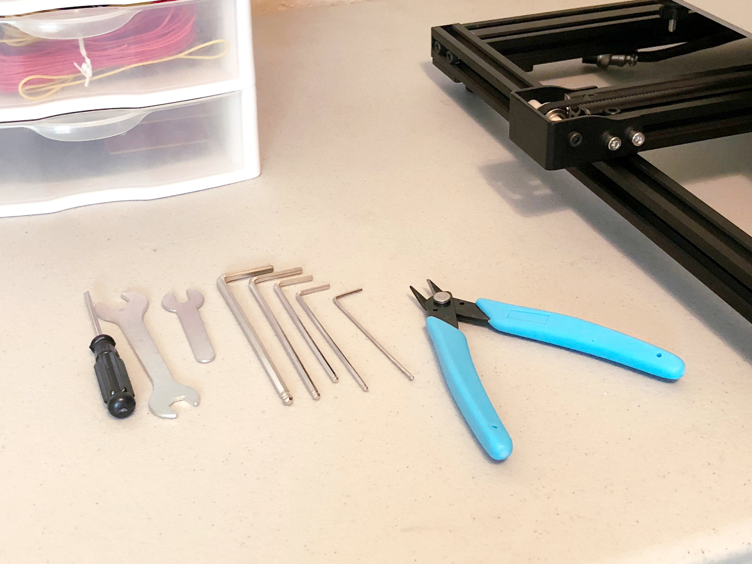 Many repairs require only the tools included with the printer.
