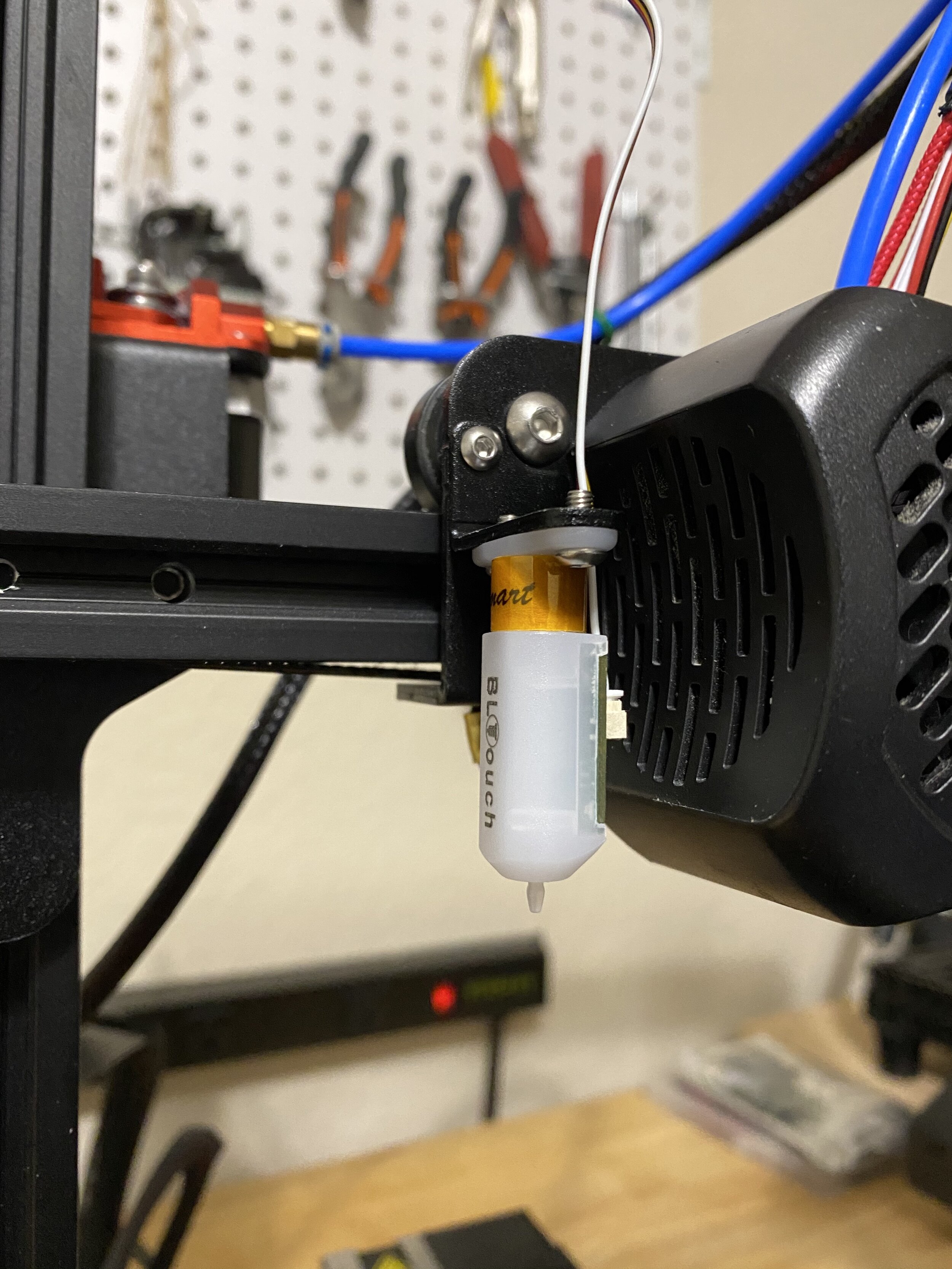 Auto Bed Leveling Upgrade Guide for Creality 3D Printers — Creality Experts - EnDer3v2 BLTouch MounteD