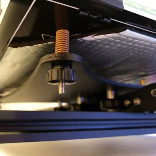 Adjust the bed leveling on your printer to improve the quality of your prints.