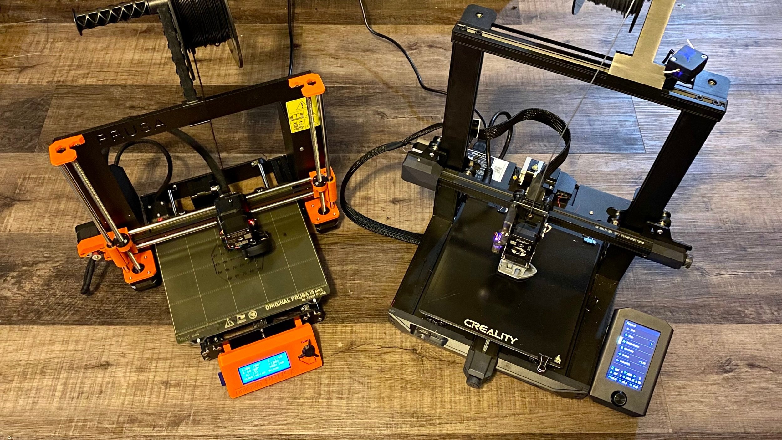 Creality Ender 3 S1 Pro vs Prusa MK3S+ Printer Comparison