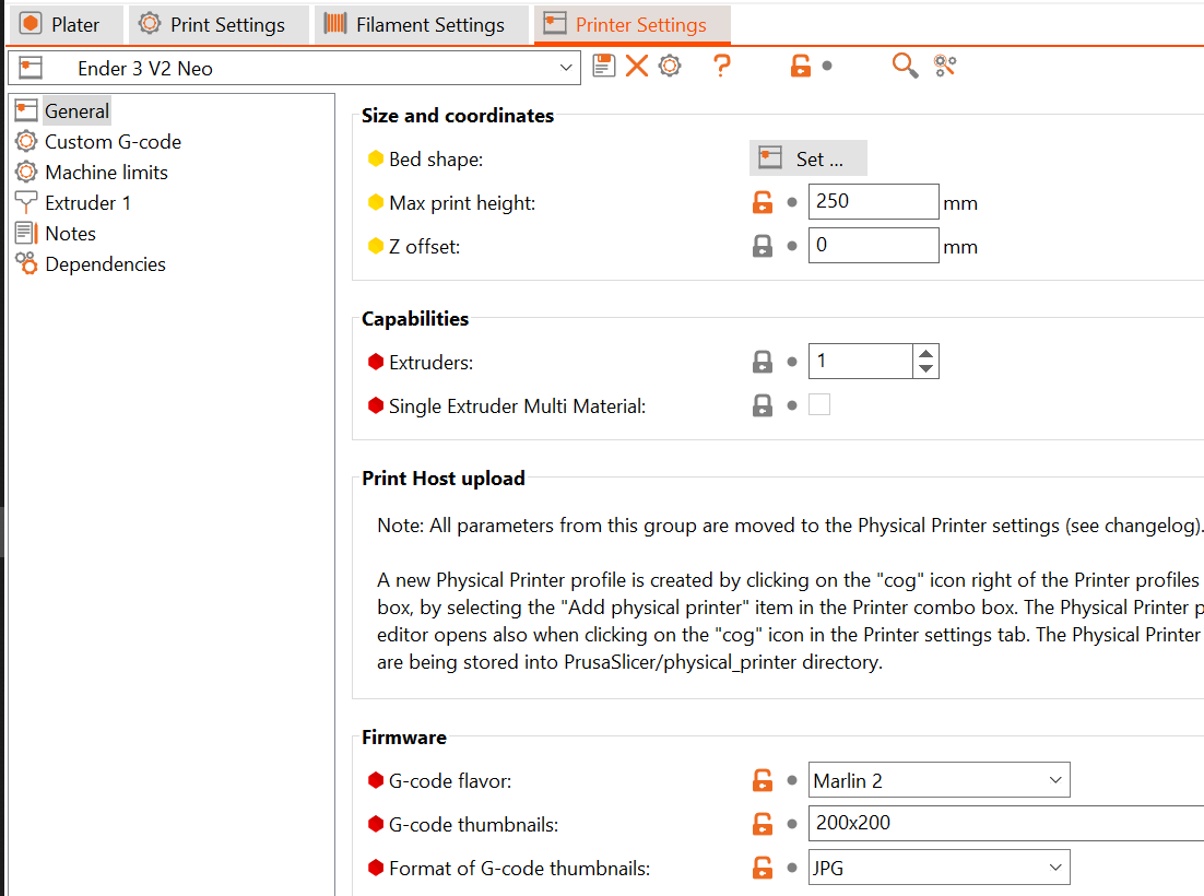 Fixing PrusaSlicer Start and End g code 