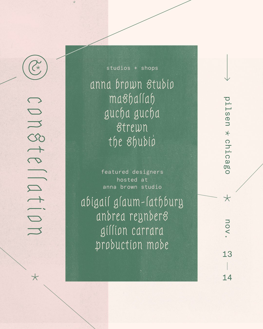 Constellation open studio