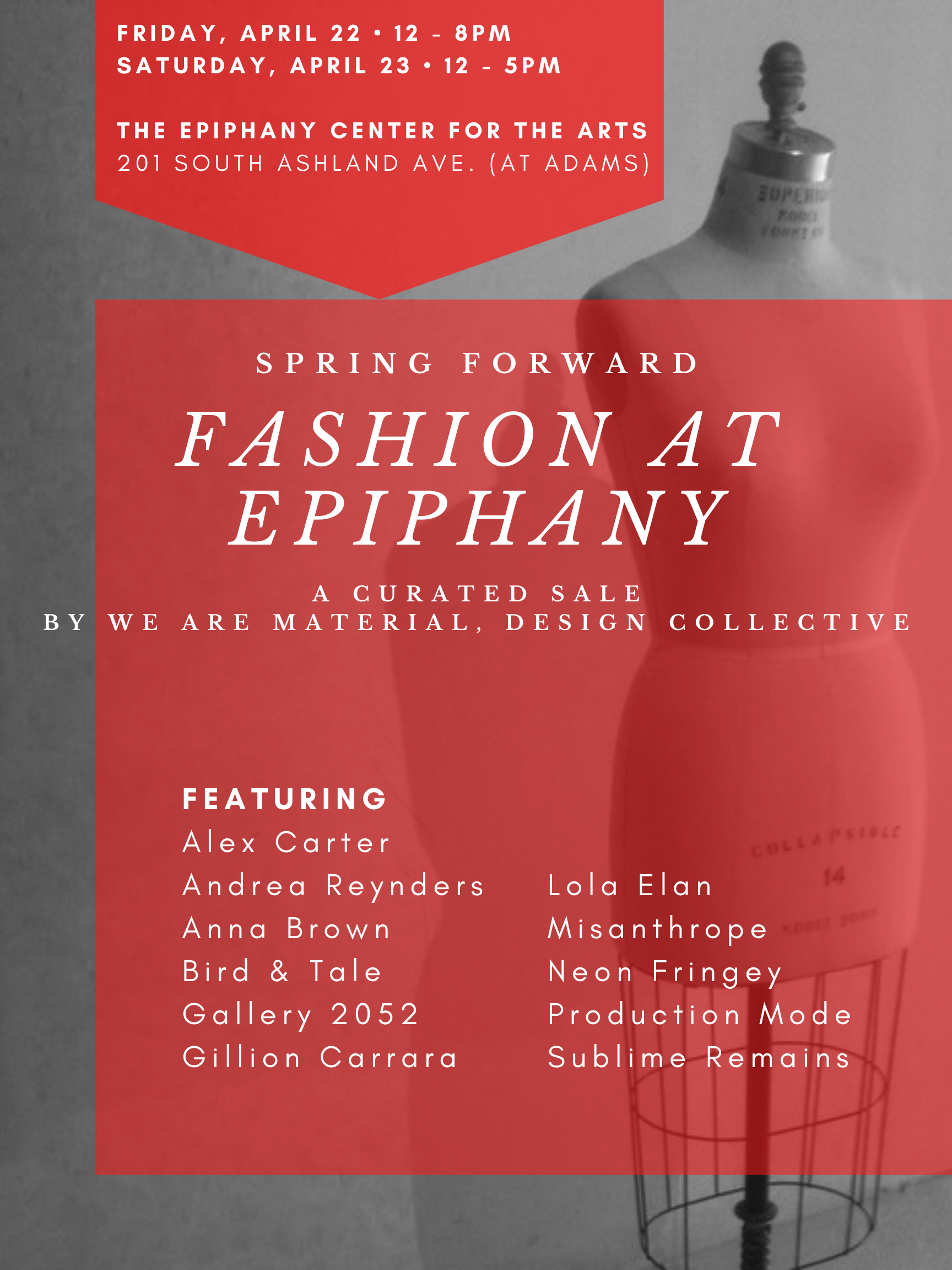 Spring Forward> Fashion at Epiphany