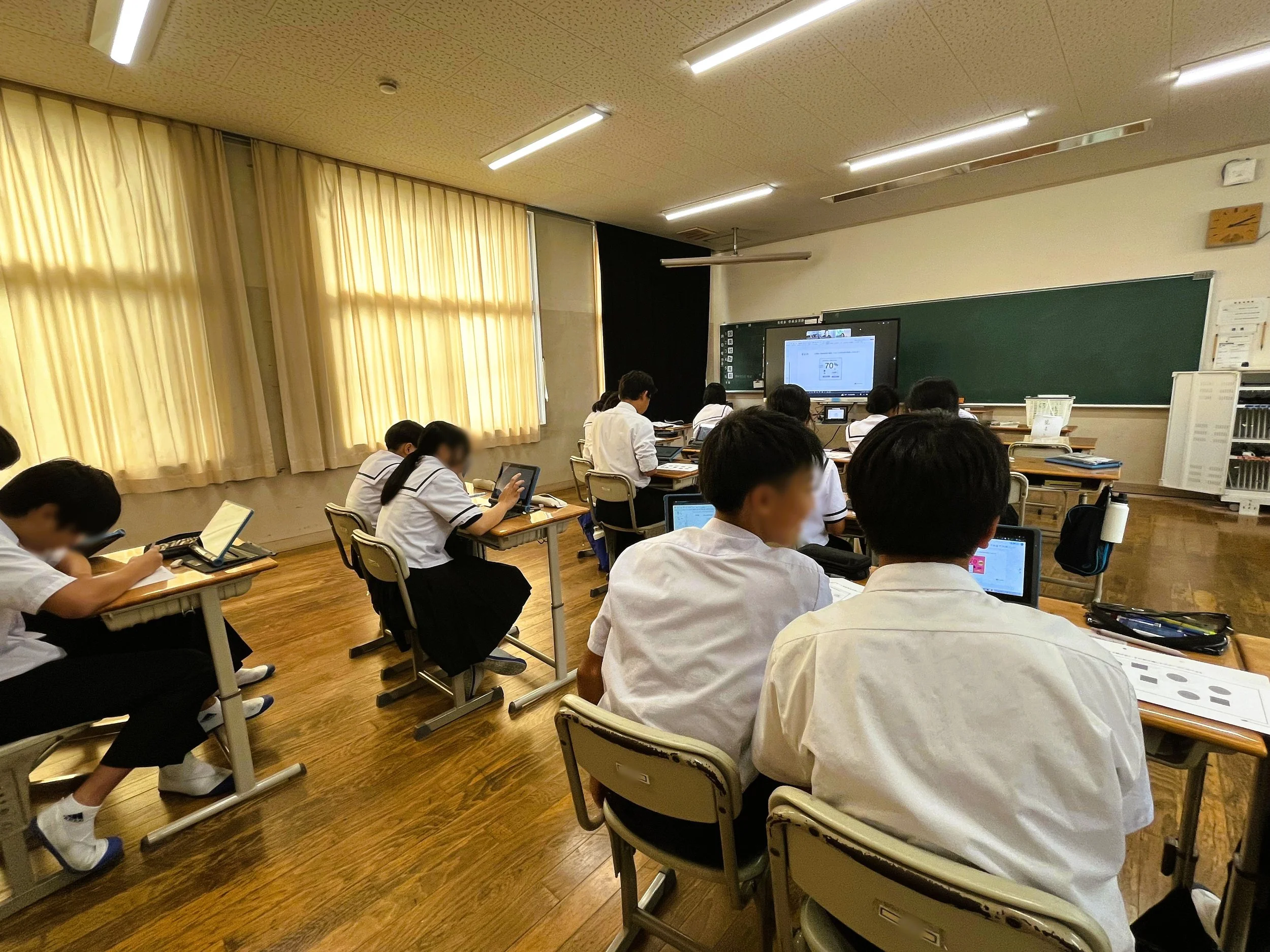 事例公開：「生徒の未来につながる授業」で、山間地域の中学校と連携