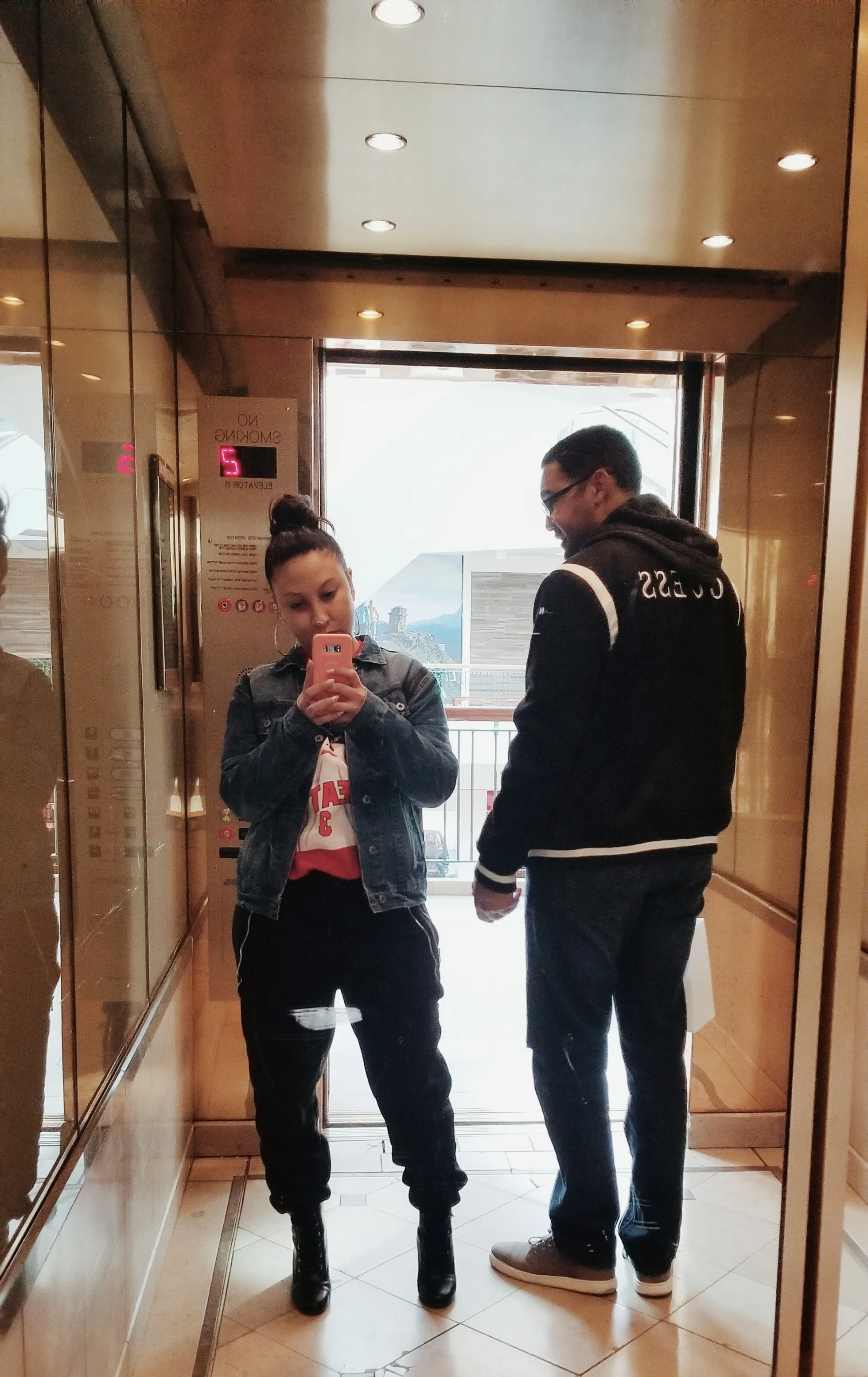 Shoutout to the fiance in this pic! Does his jacket look familiar? 😉