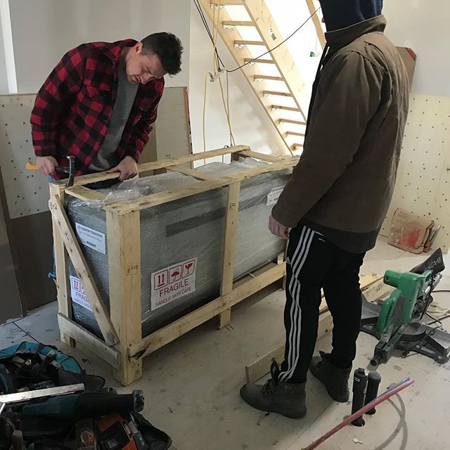 Ortal fireplace arrived! @ortal_usa .
.
.
.
.
.
.
.
.
.
#reno #renovations #contractor #construction #fireplace #gasfireplace #ortal #ortalfireplace #toronto #newhome #realestate #development #propertydevelopment #homeimprovement #newhouse #design #d