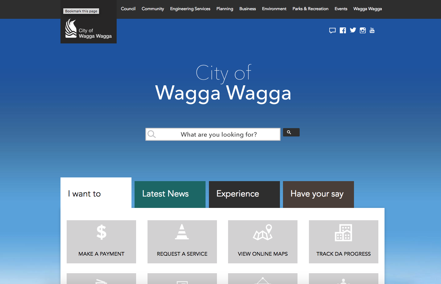 Wagga Wagga City Council - https://www.wagga.nsw.gov.au/