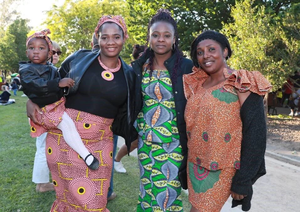 LOOKING STUNNING: Carine Takam with Angel Magne, 2, Brigitte Guenou and Bernadetteb Avo. An estimated 8000 people spilled into the Victory Memorial Gardens to enjoy food and entertainment from all over the world. The numbers for the annual Fusion festival were down compared to previous years, but a Wagga City Council staff member said there were a couple of factors. Victoria Lowe, council's community development officer, said the colder weather would have been one reason for the slight drop in numbers. "There was also a lot else happening in Wagga, which is great because people have so many community events to choose from," she said. "We are happy with how everything went, and there was a lot of work behind the scenes." Ms Lowe said Fusion19 had been a single-use plastic-free event, an important focus. She added the adoption of the rule took a lot of coordination, bit was quite successful for its first year. Tastebuds were also kept satisfied with authentic food from all over the world. Sampath Hathurusinghe helped to organise the Sri Lankan corner with members of the community. "Everyone did a great job," he said. "We were selling kottu which we made on the spot and customers lined up for 30 minutes to buy it. "I think we were one of the first stalls to sell out. “Mr Hathurusinghe said the money raised would go towards the community's language school in Wagga and to children in regional Sri Lanka who could not afford necessities for school. He added that Fusion was a way to build harmony in the city. “Everyone knows there are so many cultures in Wagga, but Fusion is where everyone can see it and learn something from each other," Mr Hathurusinghe said.