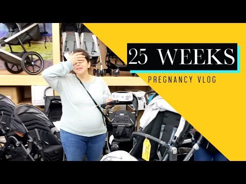 PREGNANCY VLOG - 25 Week Update - Baby Registry Time! | Jacqie Rivera