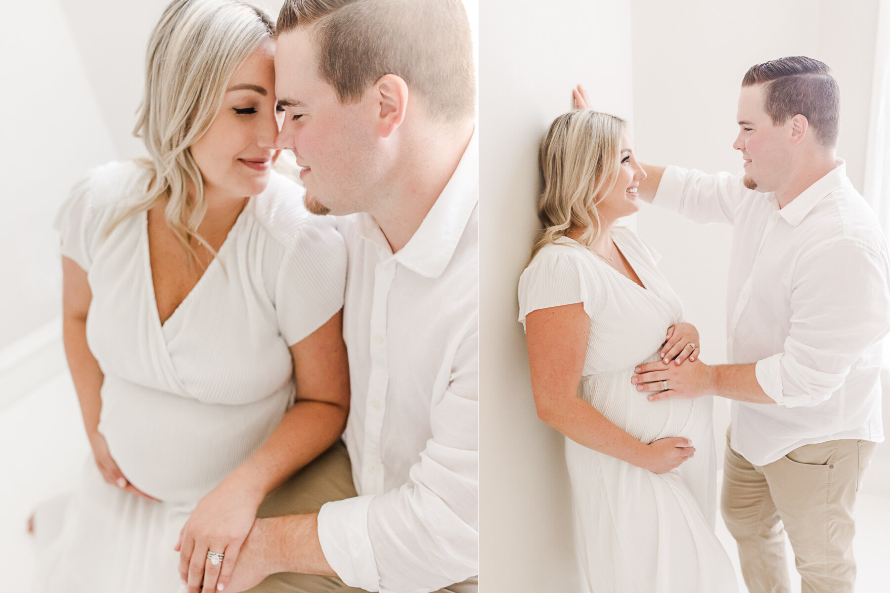 Plano studio maternity photographer 