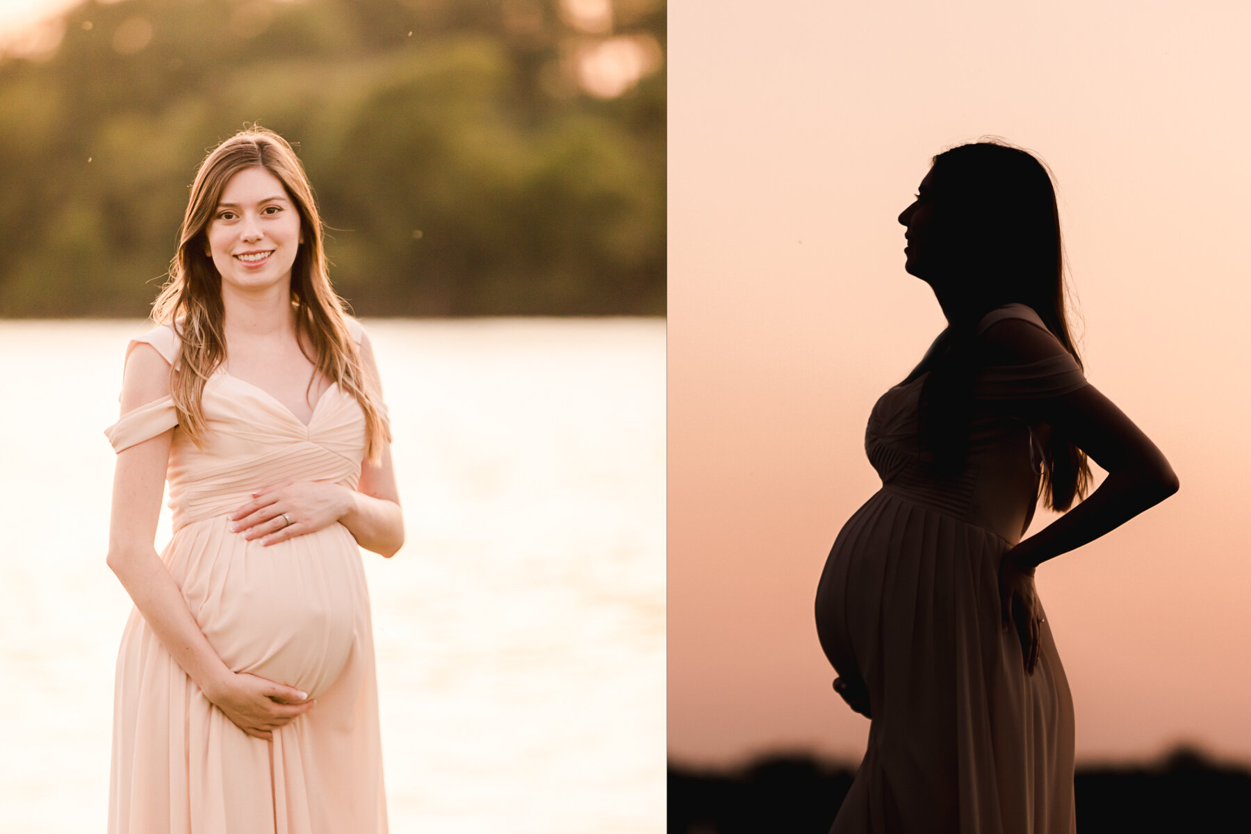 Dallas White Rock Lake Maternity Photo Shoot