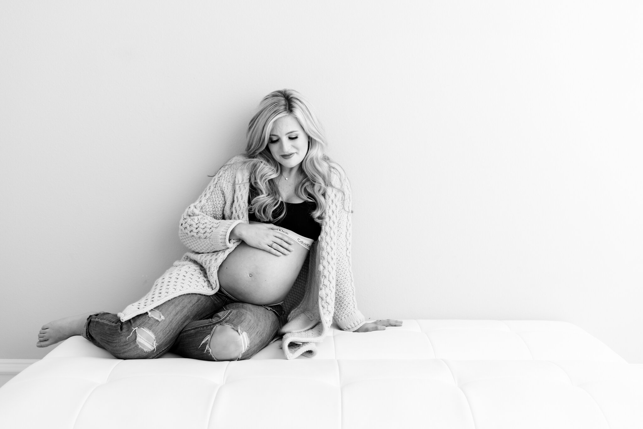 Plano Dallas intimate maternity  boudoir photographer