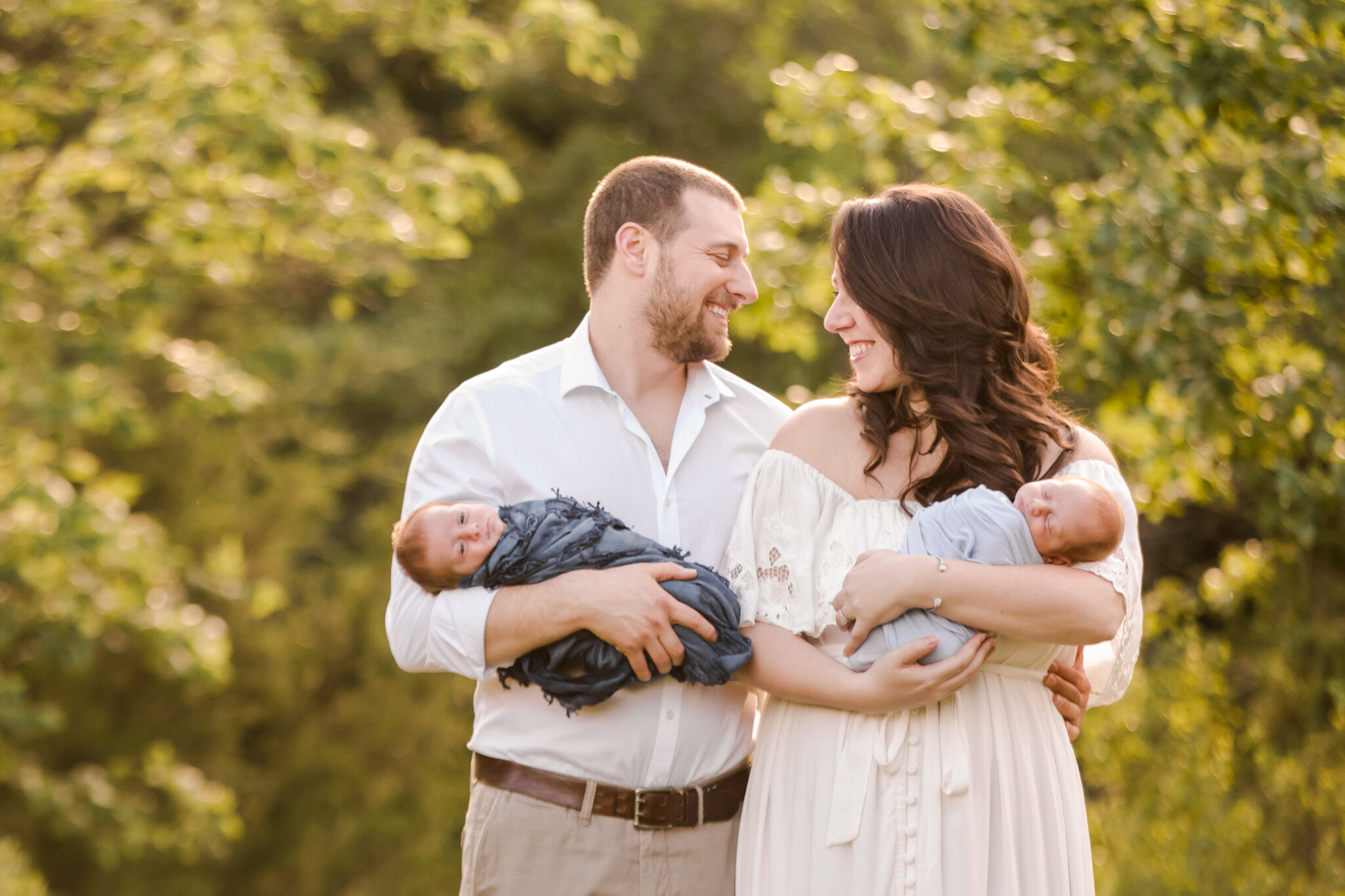 best Dallas outdoor newborn photographer