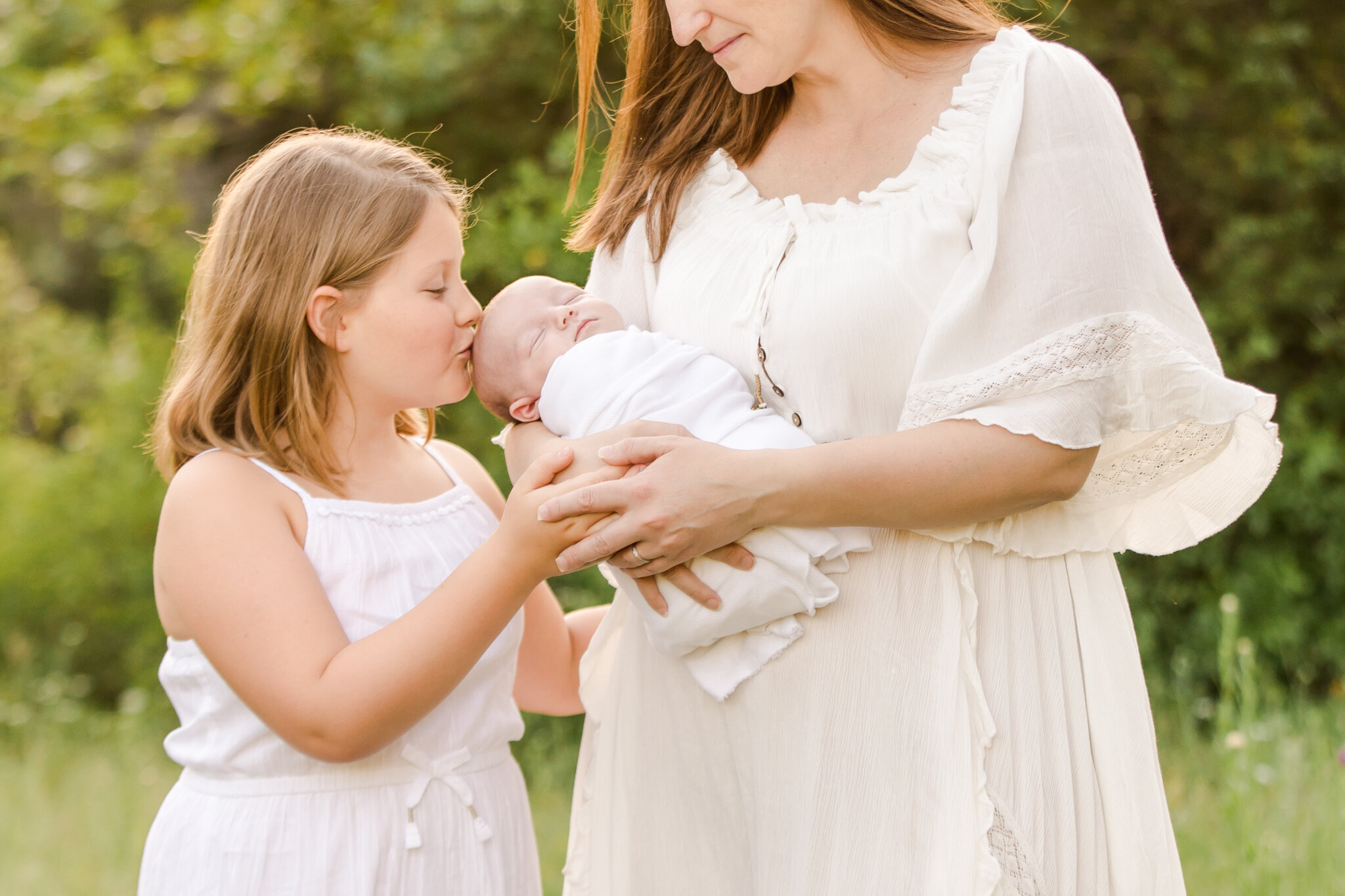 outdoor newborn photos dallas plano 