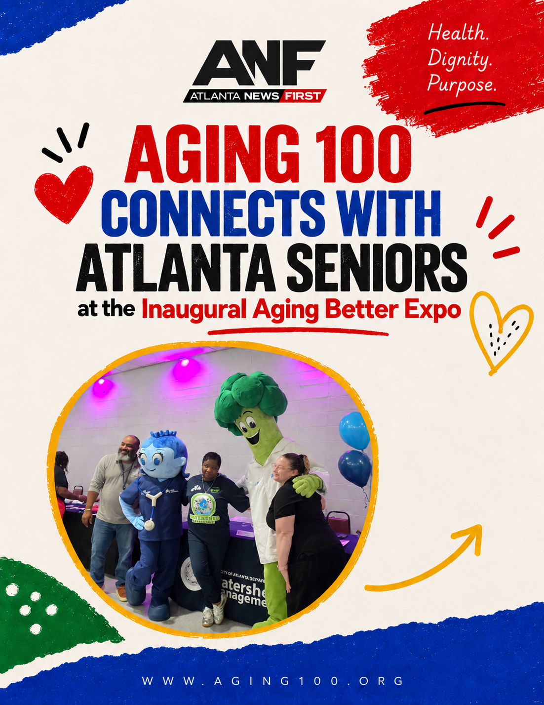 Aging 100 Connects with Atlanta Seniors at the Inaugural Aging Better Expo