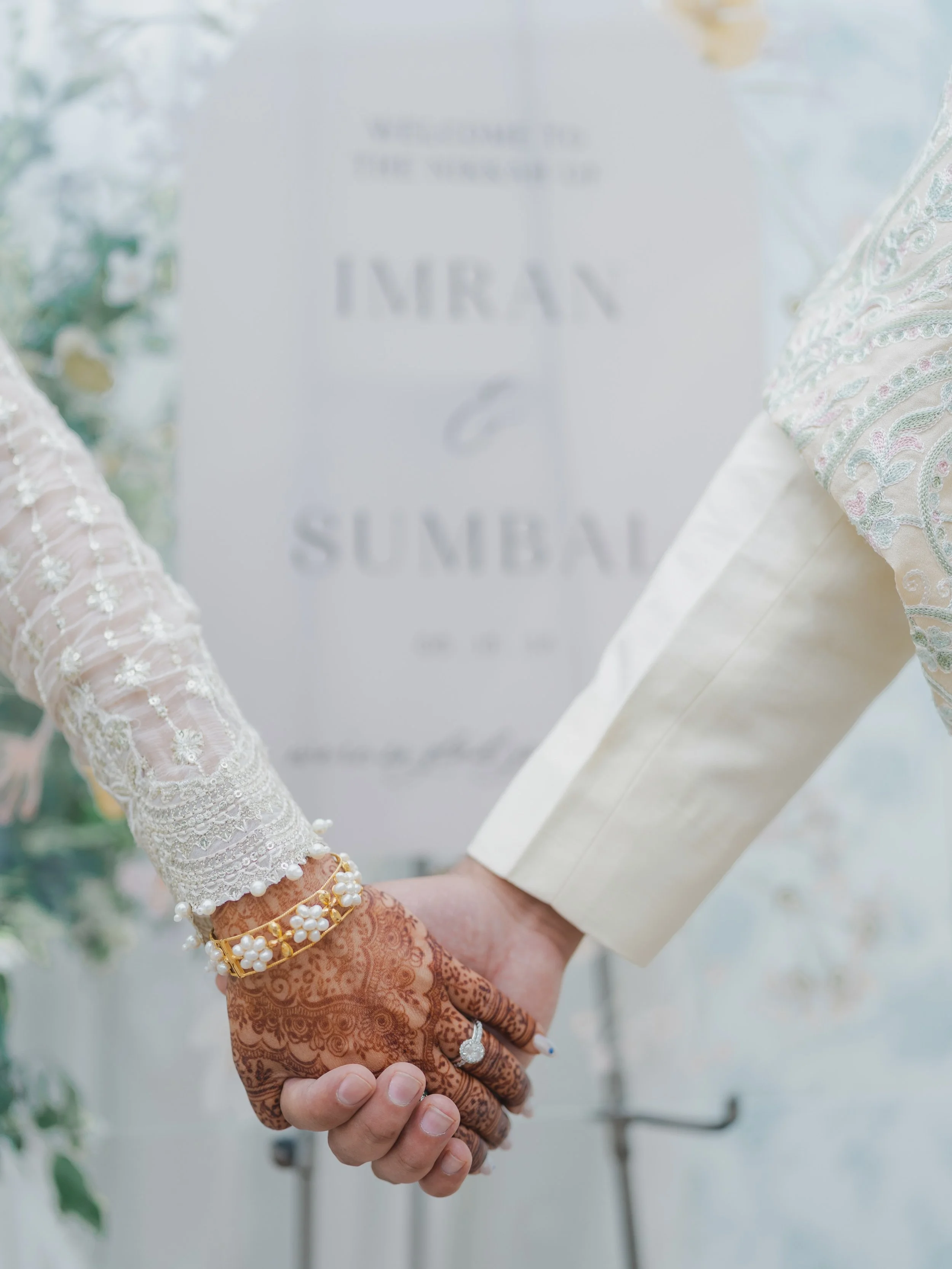 Revisiting Sumbal &amp; Imran&rsquo;s Nikkah Day to remember all the little details that bring a beautiful love story together. Truly one of the most beautiful Nikkah Ceremonies we&rsquo;ve captured 🤍

Photos: @hyderinoorevents 
DJ: @dj_azi 

#nycwe