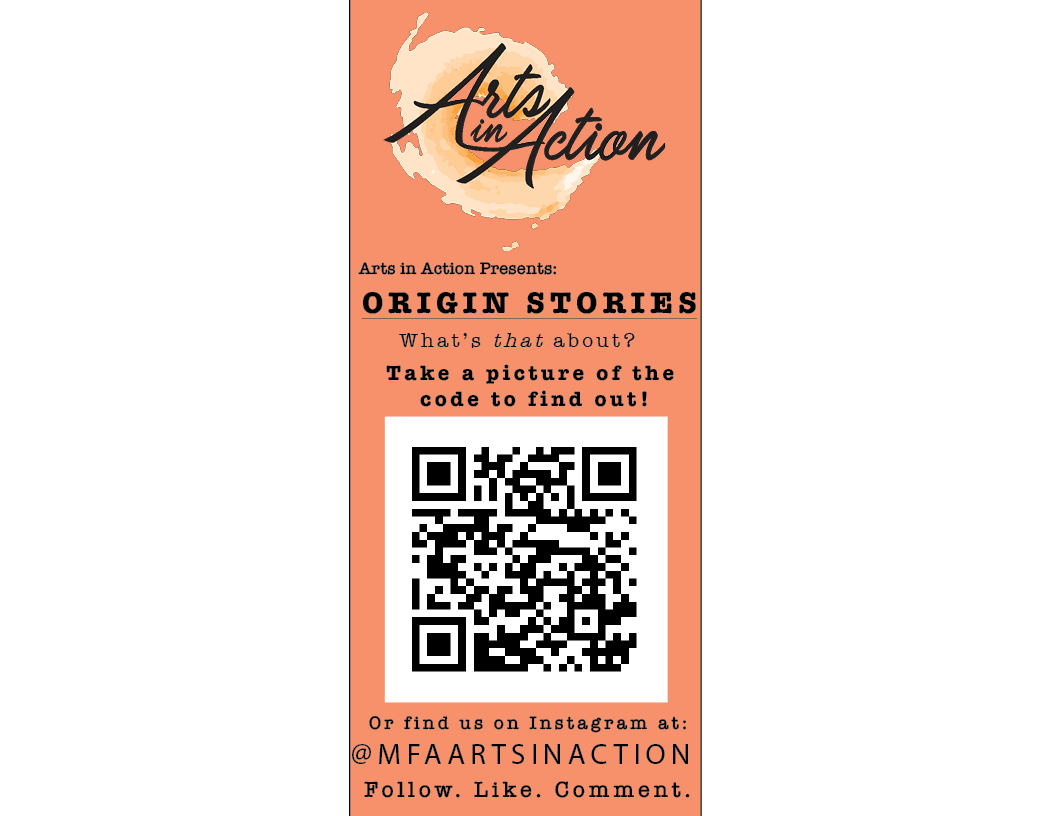 Promotional brochure for the Origin Story series.