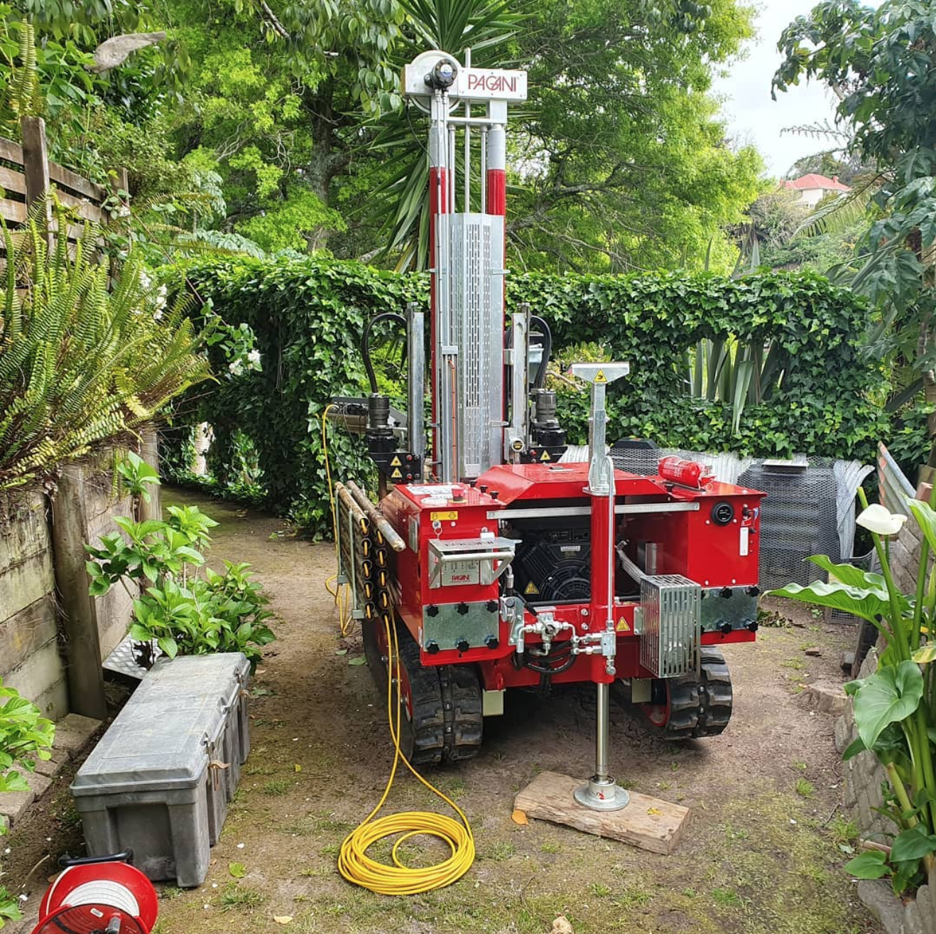 Tight access, not a problem with our TG-63-150