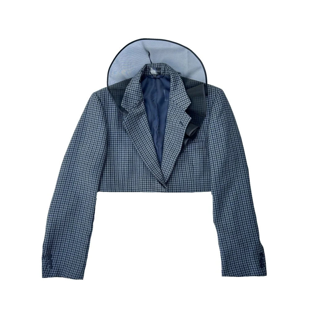 【2plan】Roston Over Blazer Blazer with double-breasted closure and classic lapels - Red