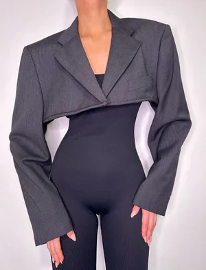 k*s様 POWER SHOULDER BOLERO NONTOKYO The Super Crop — R'BONNEY NOLA