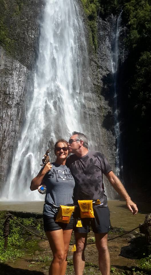 Jurassic Park Waterfall, Kauai