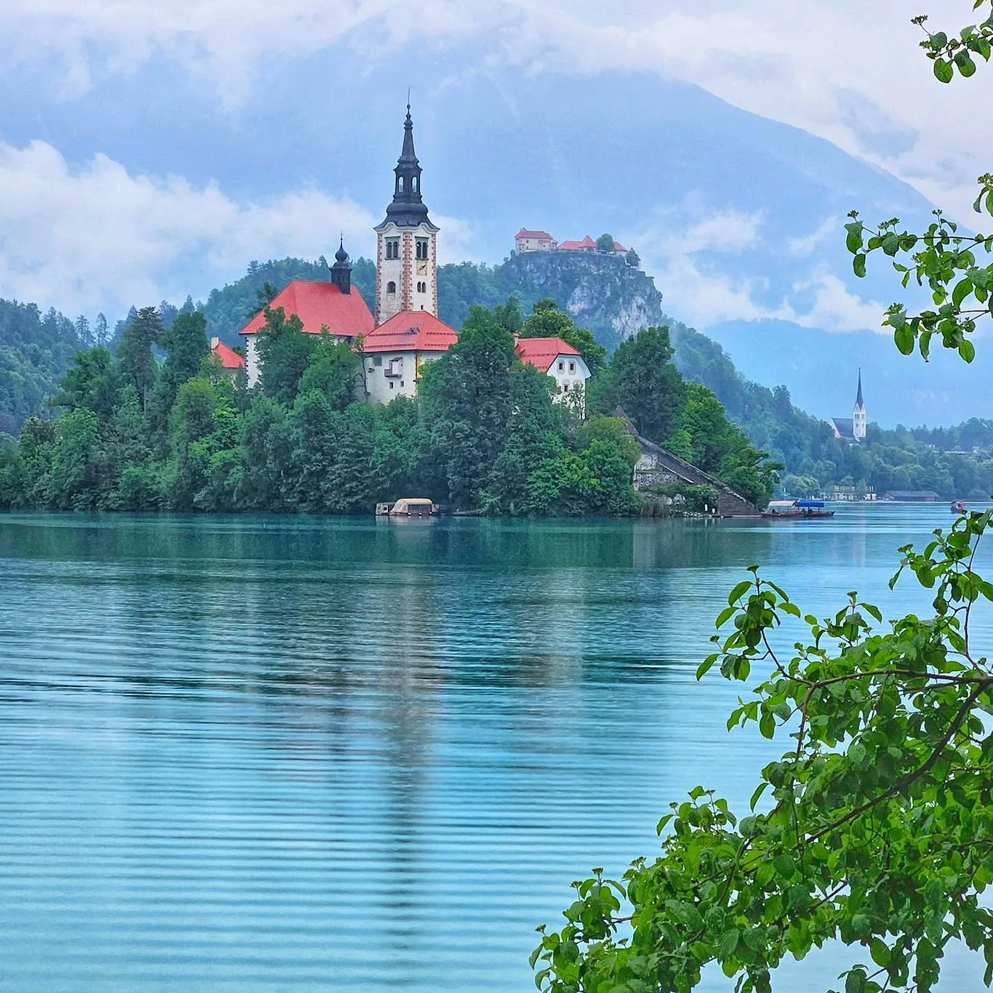 Pic of the day #11
Another stunning place that far exceeded expectations. 
Lake Bled, Slovenia. 
The way to avoid crowds is to stay and couple of nights. We walked the whole way around early in the morning and saw no one else (except the rowers on th