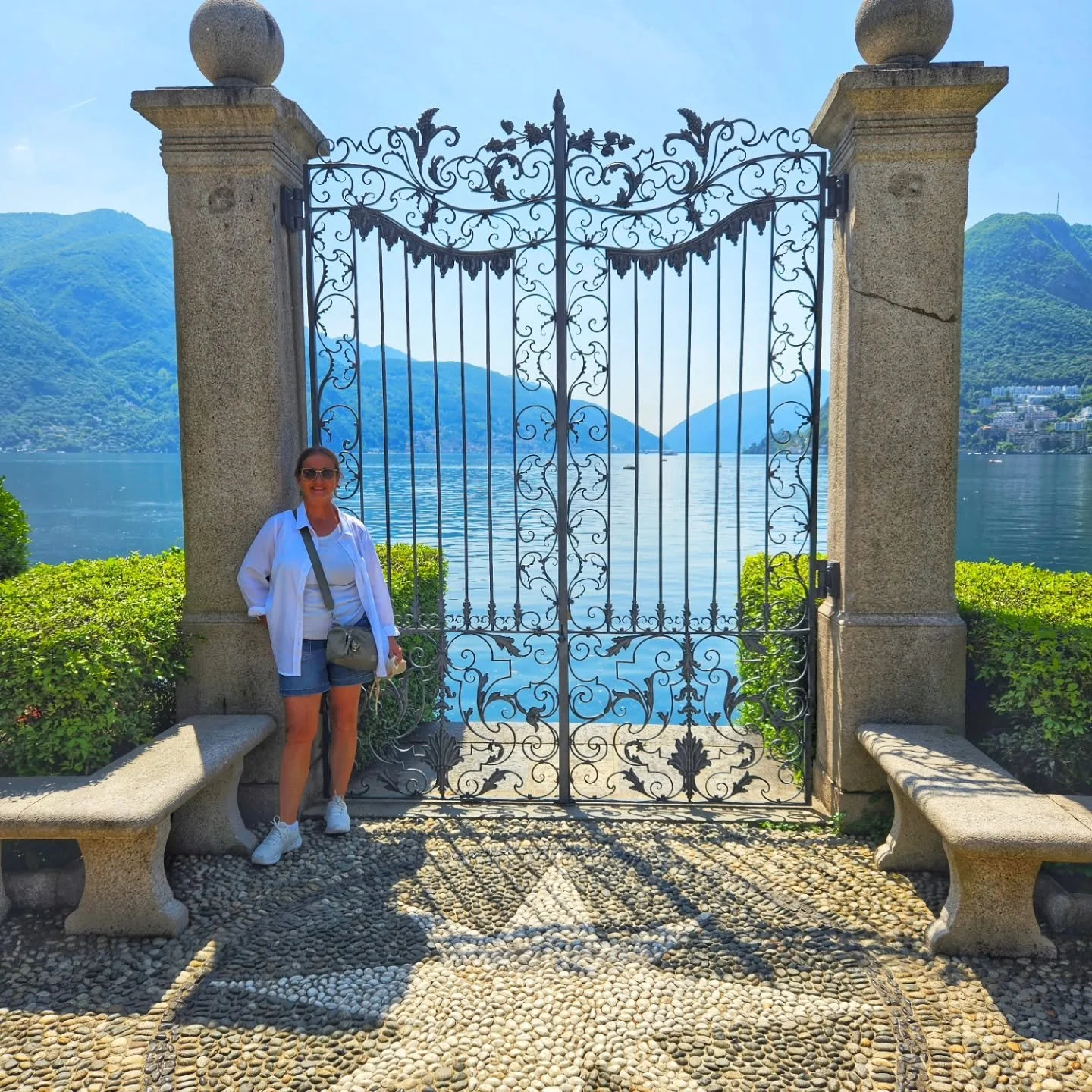 Pic of the day #33
The stunning and peaceful Lake Lugano in Switzerland. 
After the ridiculously busy Lake Como, what a joy it was to visit this spectacular lakeside village.