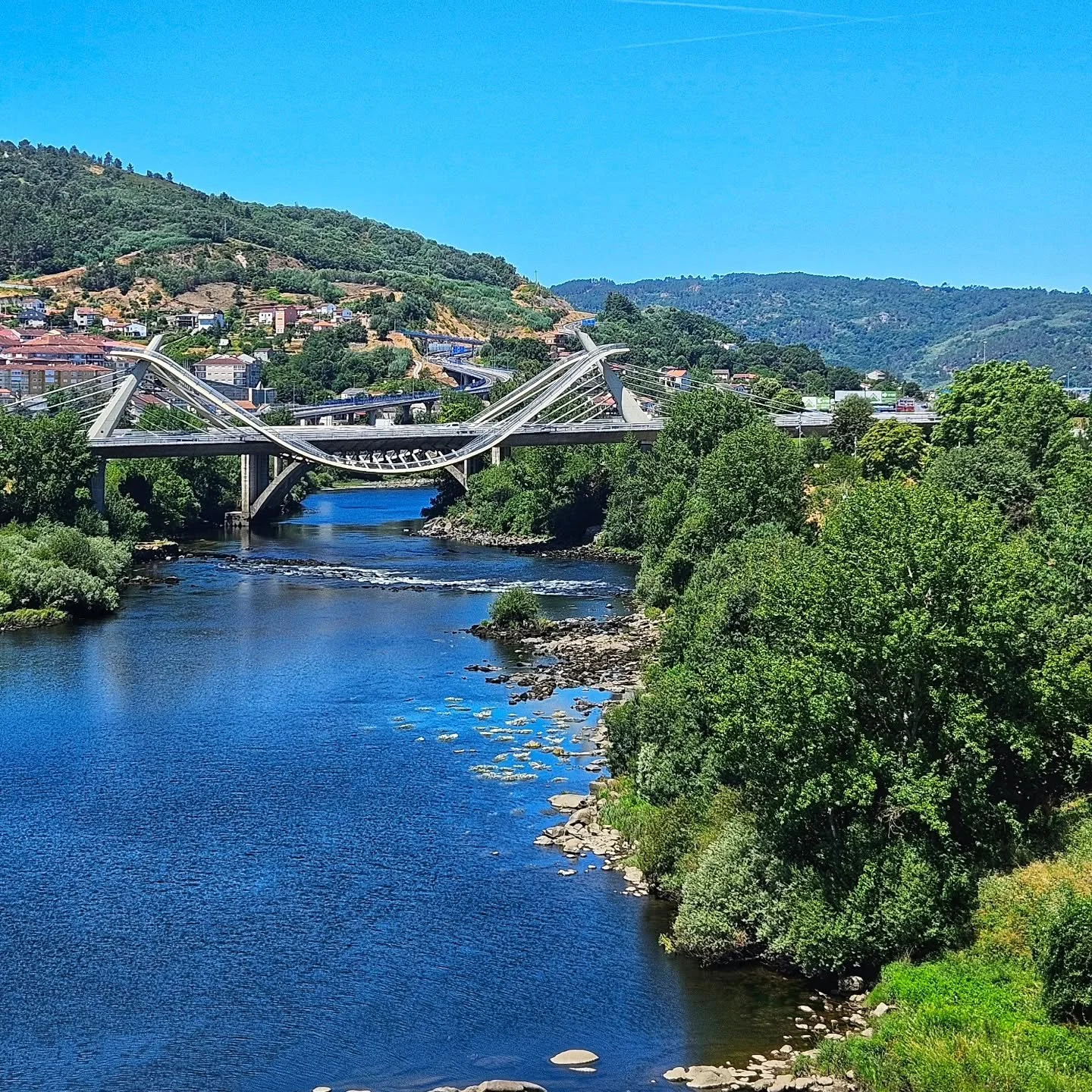 Pic of the day #41
This is not any ordinary river - this is the Mi&ntilde;o River in Ourense, Galicia, Spain. What makes this part of the river extraordinary is that it has numerous thermal pools and baths along a 5km stretch of the river. The water 