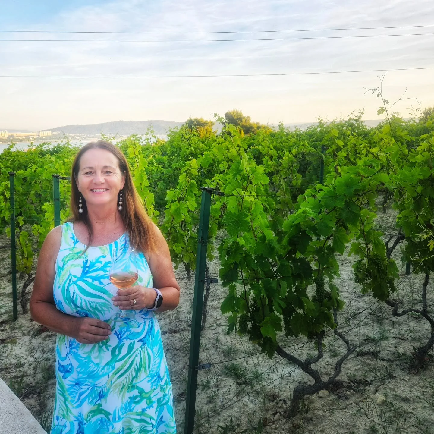 Pic of the day #49
This has it all, Beach in the background, Travel - this is in Split, Croatia, and of course Wine - a delicious Croatian rose.
This was one of the best wine tours we have done. The owner, Anton, stories were so moving and personal. 
