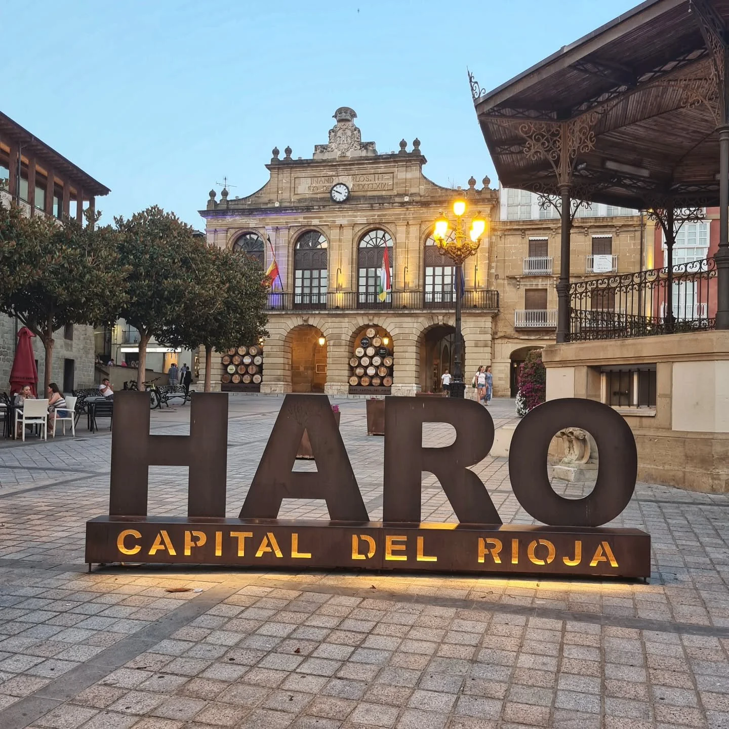 Pic of the day #56
I couldn't choose just one.
We stayed in the capital of La Rioja wine region.
@taxiharo took us to .... (see next pic)

We visited a gorgeous medieval village called Laguardia which is perched on a hilltop surrounded by 100's of wi